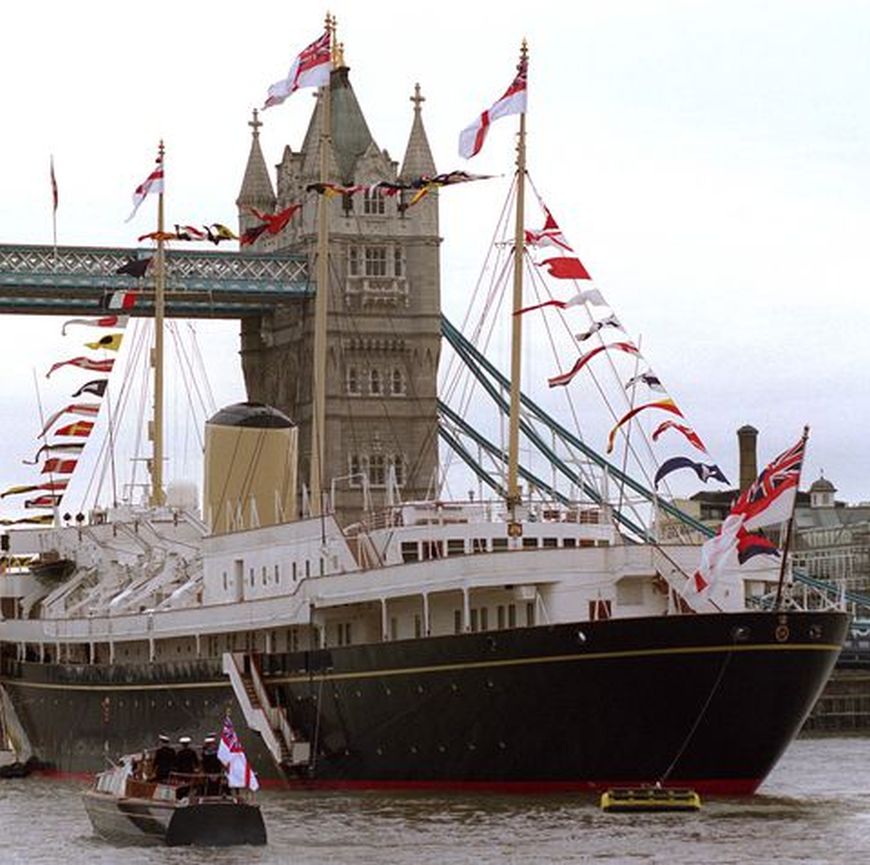 royal yacht britannia age