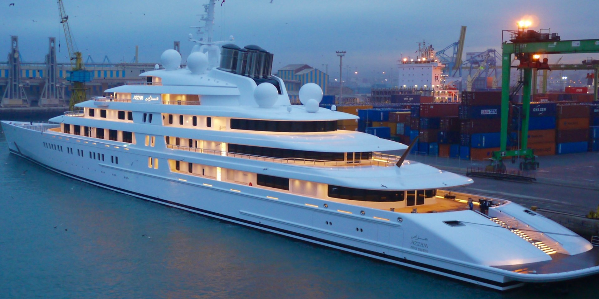 top 10 yachts owned by arab millionaires