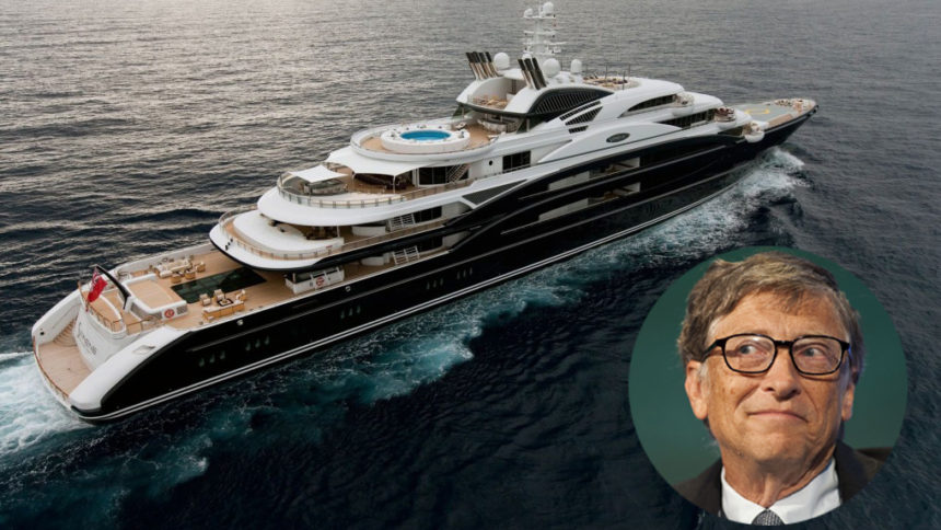 yacht serene bill gates