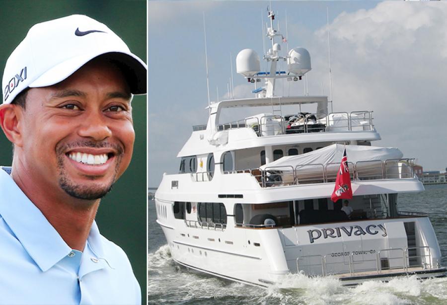 what is tiger woods yacht worth